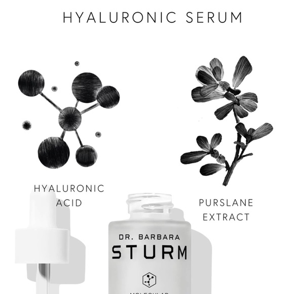 $27❤️‍🔥 Dr. Barbara Sturm Hyaluronic Serum 💧 NEW IN BOX Molecular Hydration - Picture 2 of 6